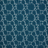Dentelle polyester Emma bleu canard