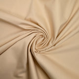 Sergé polycoton beige sable