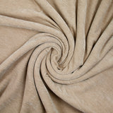 Jersey velours double face chiné beige