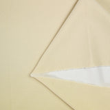 Maille polo écru doubleface jersey blanc