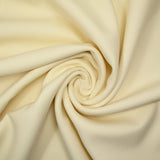 Natté polyester jaune beurre