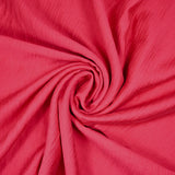 Polyviscose fluide striée framboise