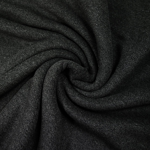 Lainage foulé gris anthracite