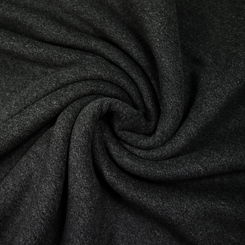 Lainage foulé gris anthracite