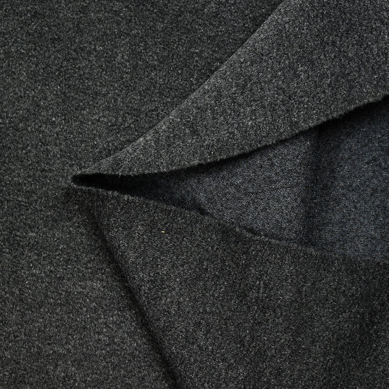Lainage foulé gris anthracite