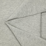 Jersey de coton chiné gris