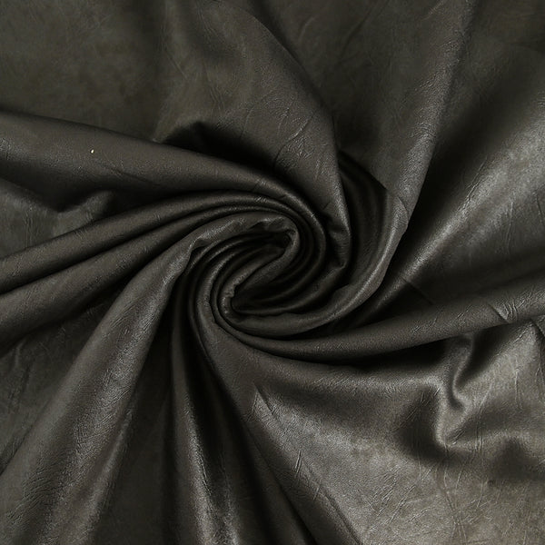 Jersey polyester effet marbré gris souris