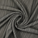Voile de coton froissé gris ardoise