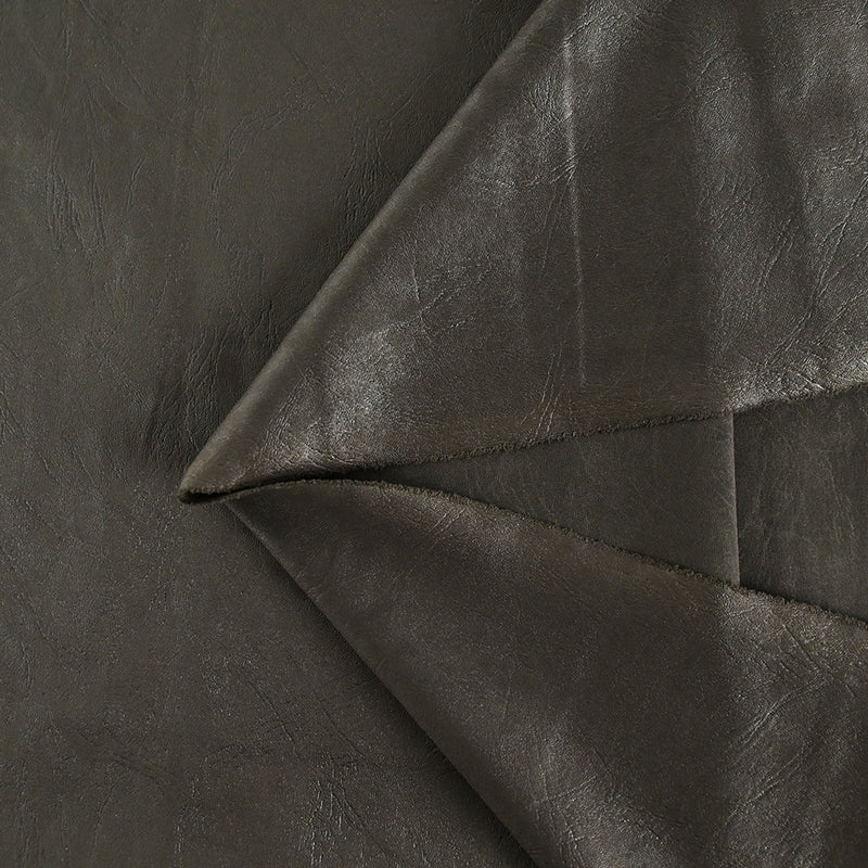 Jersey polyester effet marbré gris souris