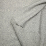 Jersey acanalado tubular gris jaspeado pesado