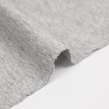 Jersey de coton chiné gris