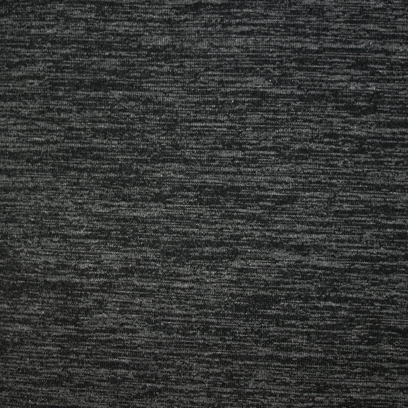 Maille de polyester gris chiné anthracite