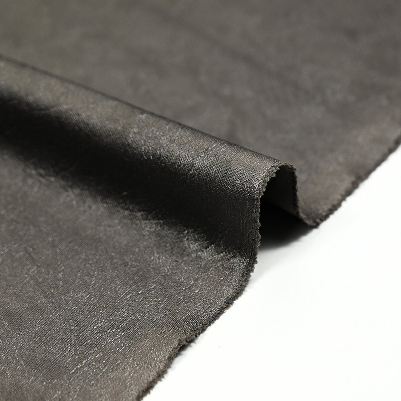 Jersey polyester effet marbré gris souris