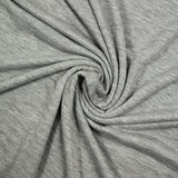 Maille fantaisie Jade gris chiné lurex argent