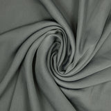 Satin de polyester gris souris