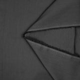 Charcoal gray twill cotton voile