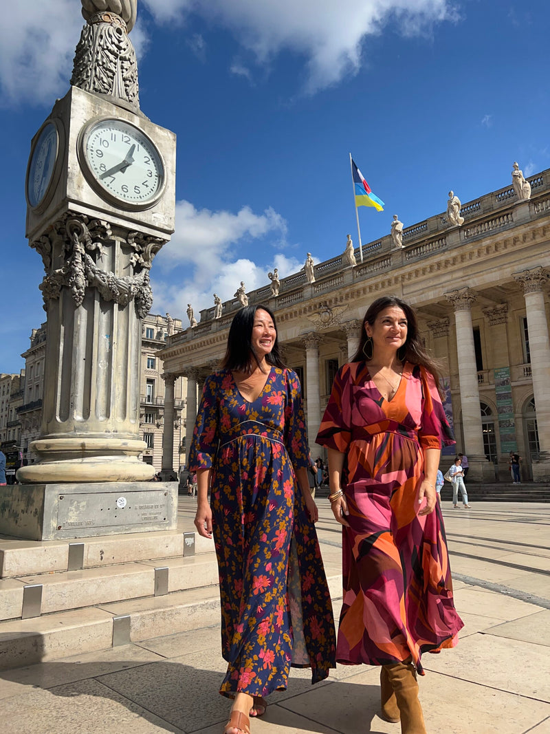 Vestido de calista de patrón de alta costura