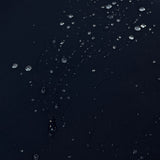 Navy water-repellent cotton gabardine