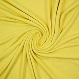 Maille côtelée viscose Barbara jaune citron