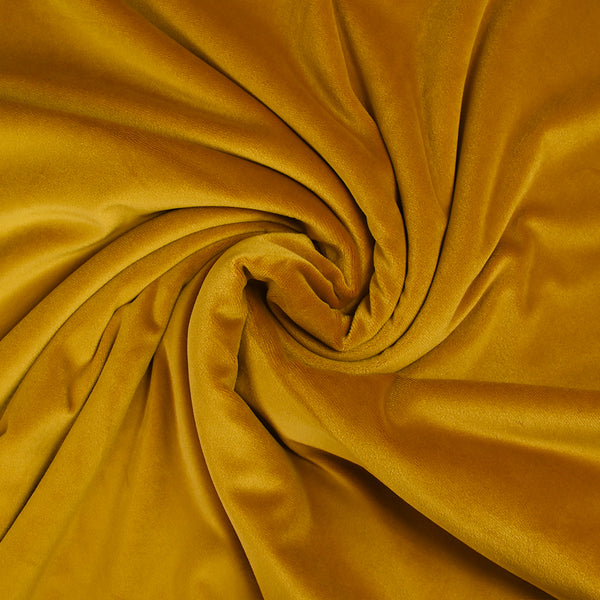 Jersey de velours tout doux ocre
