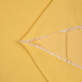 Sergé polyviscose jaune beurre
