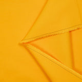 Satin polyviscose élasthanne jaune soleil
