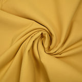 Sergé de polyester jaune poussin