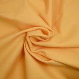 Sergé de laine mélangée bouclette jaune beurre