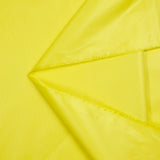 Tissu imperméable fin polyester jaune néon