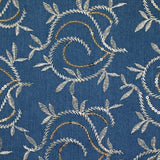 Jean's Amanda brodé bleu denim