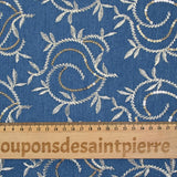 Jean's Amanda brodé bleu denim