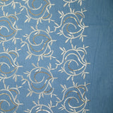 Jean's Amanda brodé bleu clair