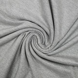 Jersey de coton lurex argent fond gris