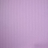 Jersey pointelle 100% coton mauve
