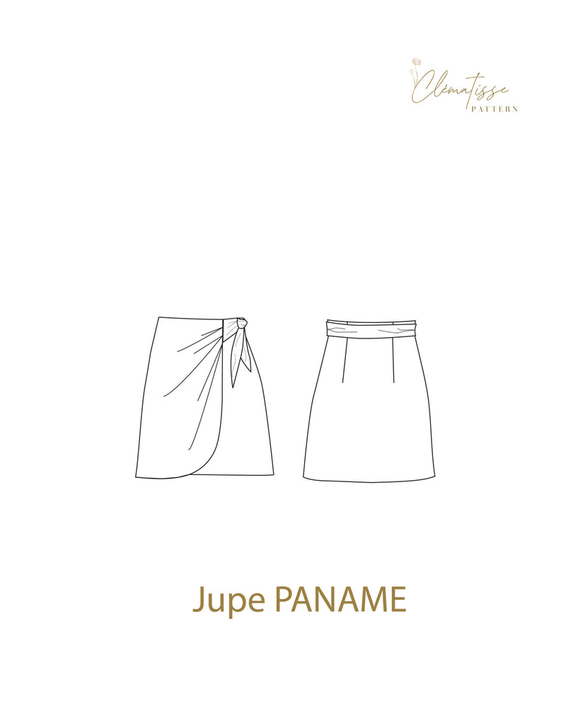 Patron de couture Jupe PANAME