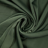 Polyester fluide satiné vert militaire