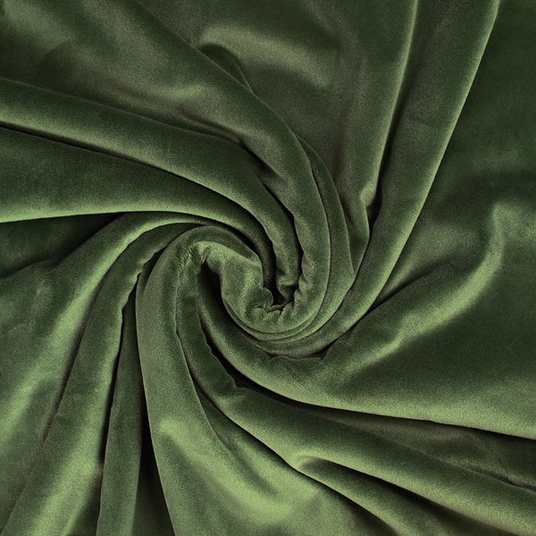 Jersey de velours tout doux vert bouteille
