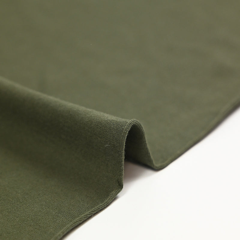 Jersey de coton fin flammé vert bouteille
