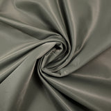 Satin de polycoton fin déperlant olive