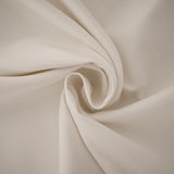 Toile de coton et viscose écru