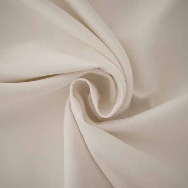 Toile de coton et viscose écru