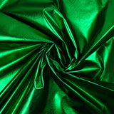 Polycoton lamé Paola vert