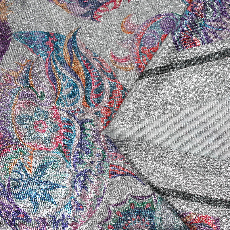 Multicolored psychedelic psychedelic jersey