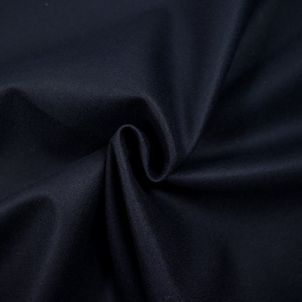 Caban laine bleu nuit
