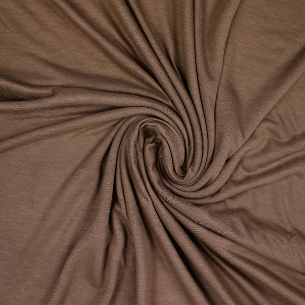 Jersey de viscose taupe