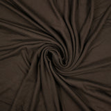 Jersey de viscose marron brun