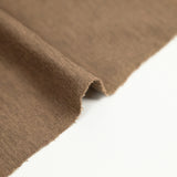 Light brown mottled double-face viscose jersey