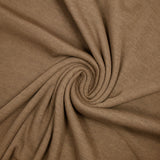 Light brown mottled double-face viscose jersey