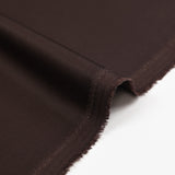 Satin de coton élasthanne chocolat
