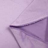 Satin polyester uni Inès mauve